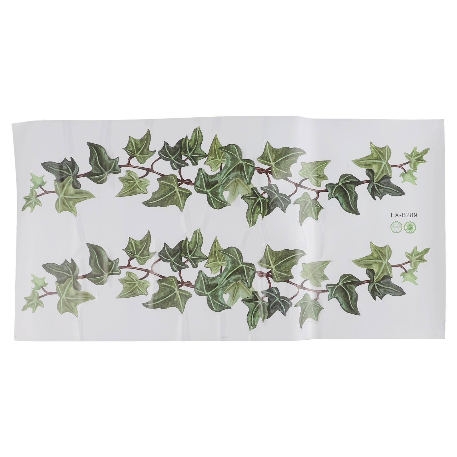 

Green Plant Vine Stickers Bedroom Living Room Wall Stickers Self-adhesive Decal Mural Decoration Home Decor Art Removable Decal