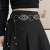 Chic And Stylish Pu Leather Waist Belt In Black And Caramel Color For Spring 2024