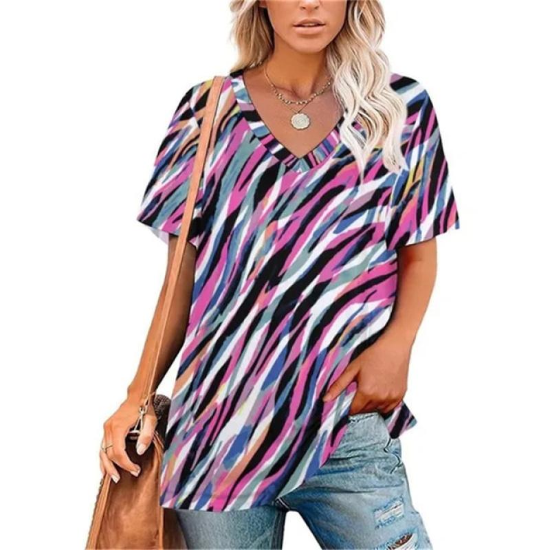 

Универсальная повседневная винтажная градиентная леопардовая черная футболка с цифровым принтом, забавная модная женская футболка, повседневная удобная женская футболка с короткими рукавами 8XL