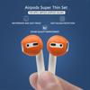 2 Pair Silicone Protective Cover Case Anti-Slip Earphone Eartips for Air-pods 1 2