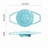 Silicone Silicone Steamer Basket Collapsible Long Handle Multi-Layer Steamer Reusable Non-Stick Food Steamer Basket