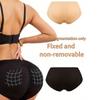 Women's Butt Liner Shaping Briefs Detachable Sponge Pad Buttocks Pants