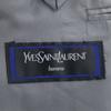 YVES SAINT LAURENT 90s Old Check Pattern tailored jacket 98/88/175 gray Men's Used