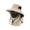 Cappelli Estivi da Sole Protezione UV Cappellino da Caccia Pesca per Esterno Uomo Donna Escursionismo Campeggio Visiera Cappello a Secchiello Patta per il Collo Cappello da Pescatore