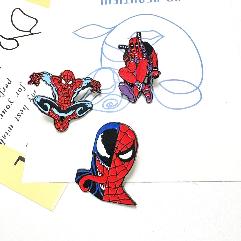 Anime Cartoon PCS Enamel Pins Custom Brooches Lapel Badges Animal Funny Jewelry Gifts for Kids Friends