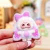 1/2/5/10pcs Trendy Desk Accessorie Mini Cartoon Figures Flocked Doll Ornament Office Accessorie Kawaii Desktop Decor Gifts