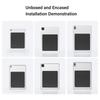 13cm/10cm/15cm None Magnetic Sticker Mount Handheld Electric Book Reader Magnetic Sticker for Tablet Device Accessories