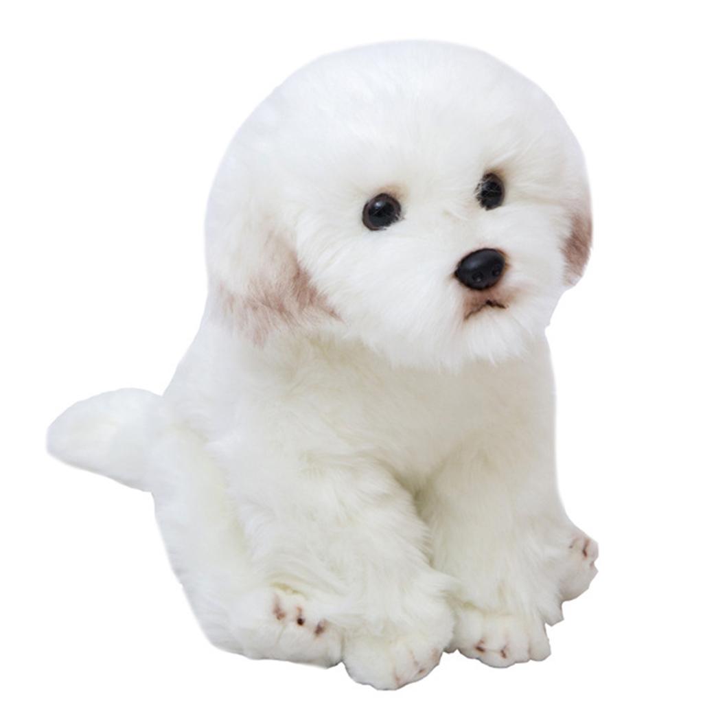 Cute Realistic Puppy Plush Toy Super Soft Animals Doll Personalized Pillow For Home,Living Room Office