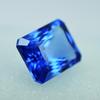 10 Ct Natural Blue Sapphire   Gemstone Loose Emerald Shape