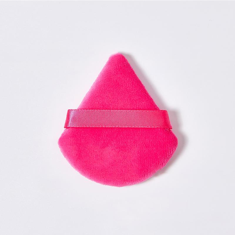 Puff Triangle For Powder Compact Face Powder Puff Sponge Reusable Velvet Make Up Sponges Soft Triangle Powder Puff Washable