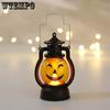 Halloween Kürbis Lampe Dekorative Dekoration Kreative Kleine Öl Lampe LED Elektronische Wind Lampe Anhänger Tragbare Pony Lampe