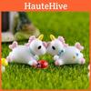 Cute Cartoon Unicorn Resin Miniature Landscape Decorative Figurine Ornament