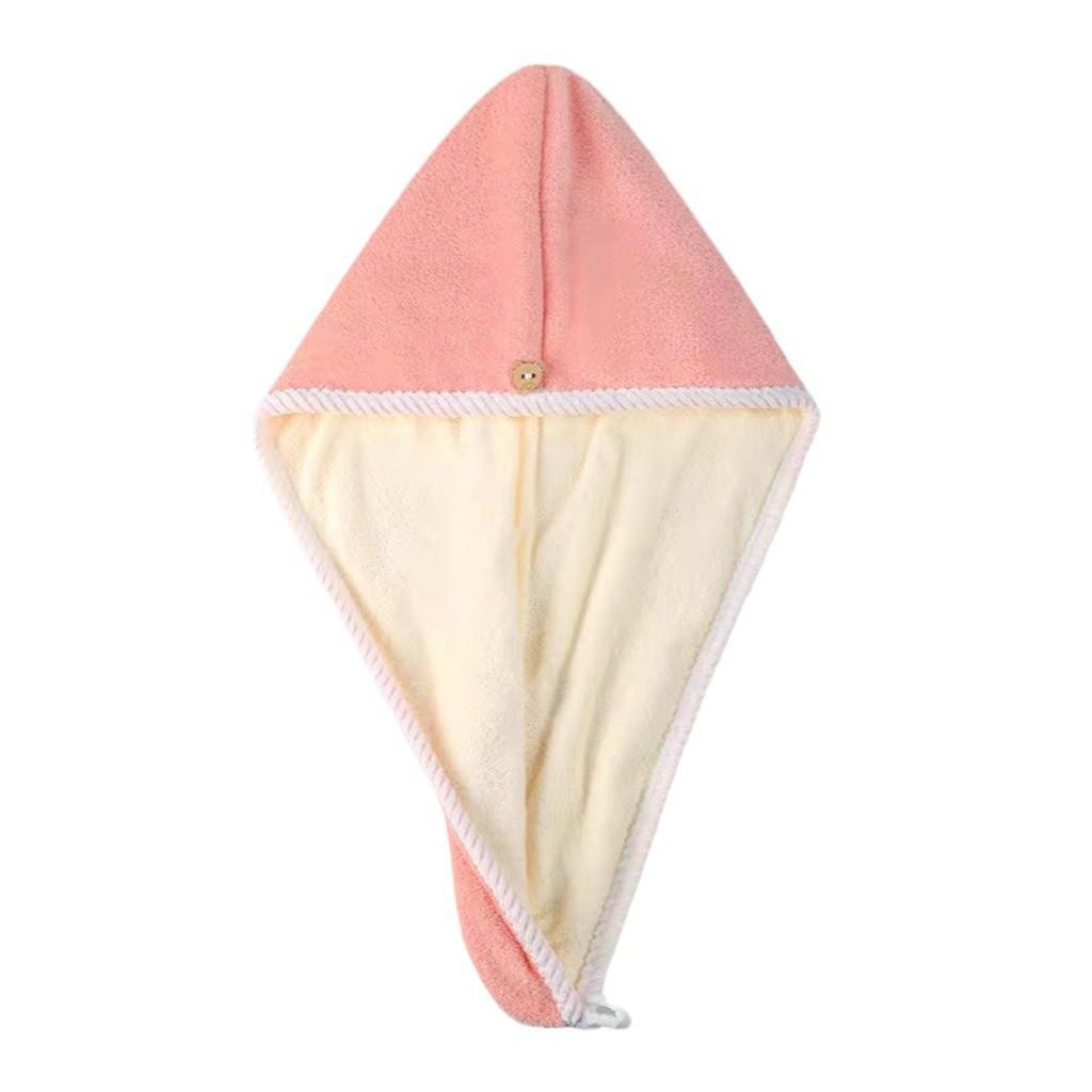 Quick-Dry Pineapple Hair Towel Wrap - Thickened Coral Fleece Headscarf for Hair Drying