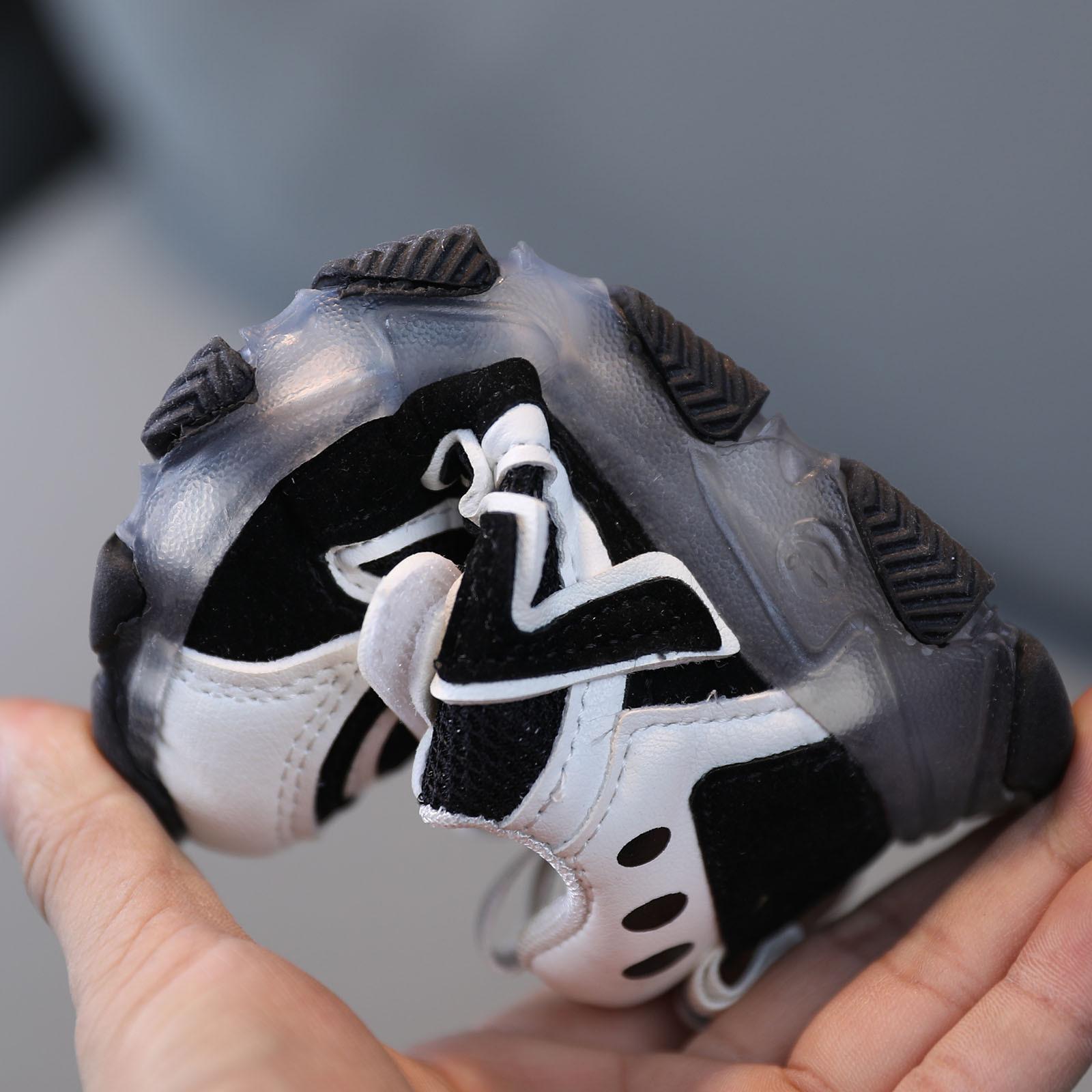 (Курица Кунг Пао)Детская светодиодная светящаяся спортивная обувь для бега для маленьких — фото 10