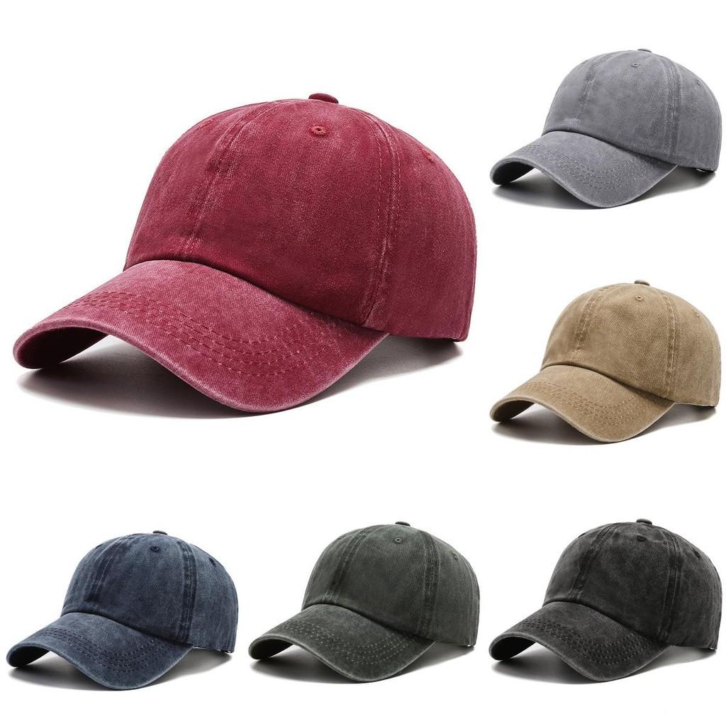 Outdoor Fashion Cotton Leisure Baseball Hat With Curved Brim Adjustable Strap