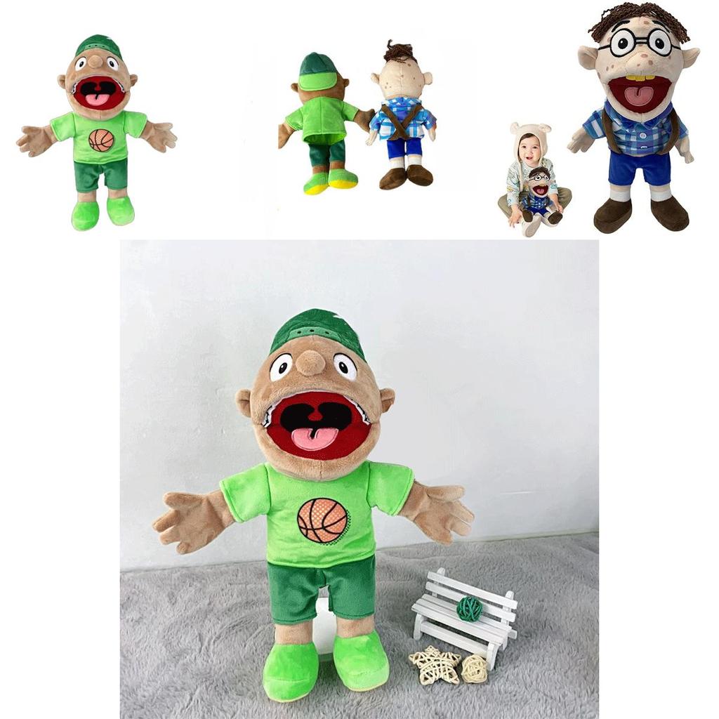 Jeff Plush Toy Puppet For Parent-child Interaction Joseph/bernard Schoolmate
