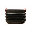 Foldable Storage Bucket AccordionStyle Lidded Folding Compact Flexible Tub