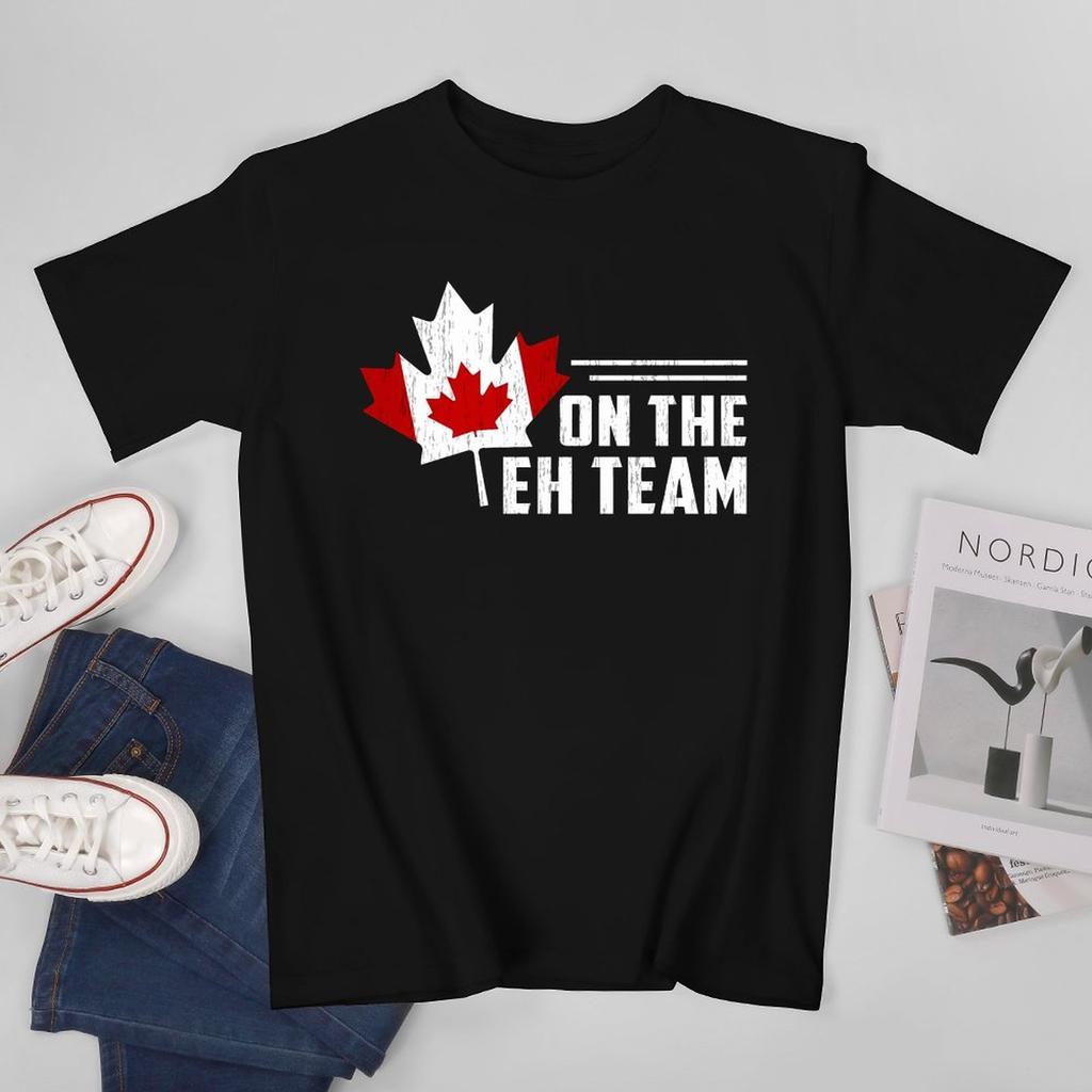 More Design Canada Flag Canadian Unisex Tshirt Tees Tshirt Oneck T Shirts Unisex Boys Clothing 100 Cotton