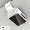 2pcs car glasses clip, multi-functional fashionable car glasses holder, visor storage bracket for cars interiors