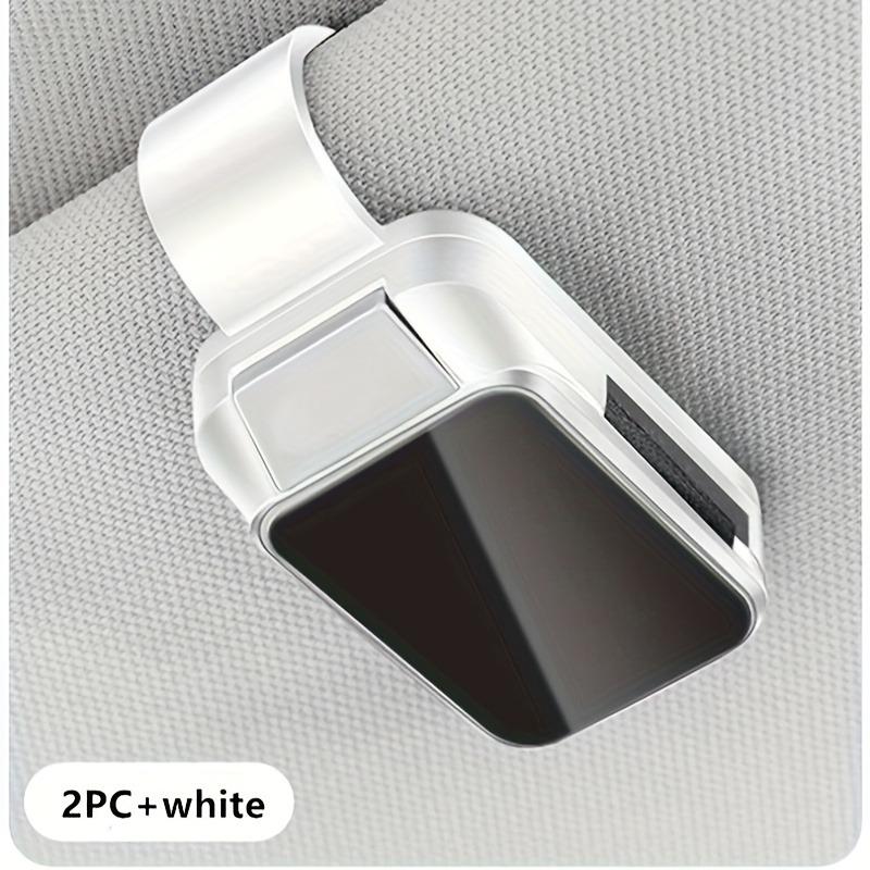 2pcs car glasses clip, multi-functional fashionable car glasses holder, visor storage bracket for cars interiors