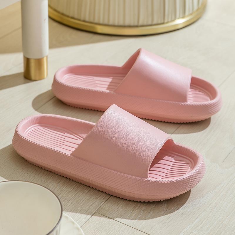 Slippers Summer Home Bathroom Bath Non-slip Deodorant Cool Slippers Women Eva Platform Silent Shoes