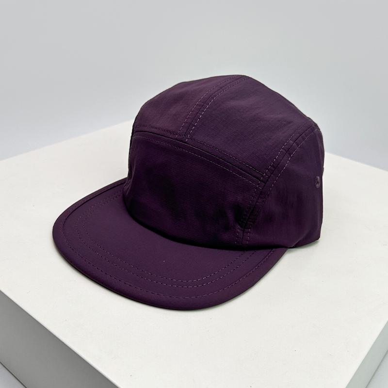 And Women Flat Brims Fast Drying Solid Color Baseball Caps Air Permeable Minimalist Sun Protection Outdoor Use Peaked Hats All-Match Fashion