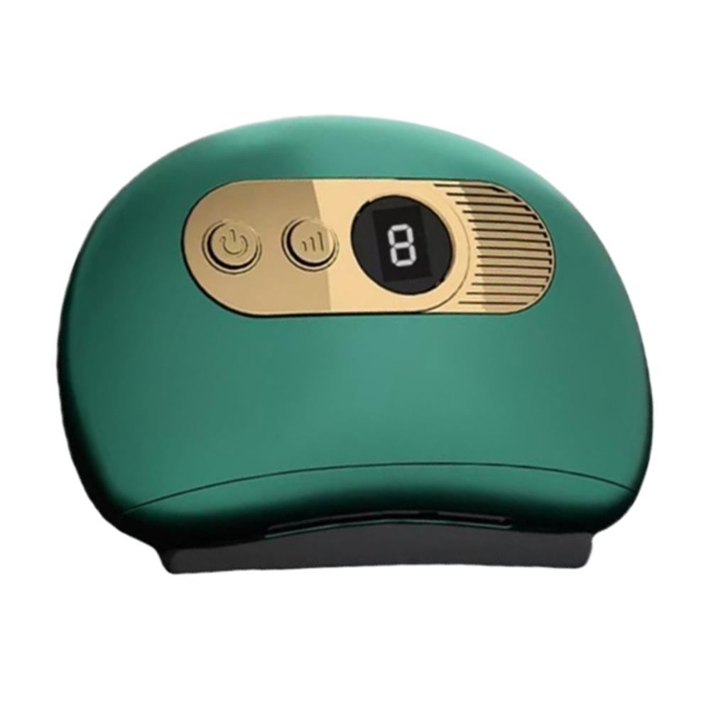 Electric Guasha Massager Hot Compress Massager Stone Heating Vibration Scraping Neck Face Eye Skin Lifting Removal Wrinkle Tool