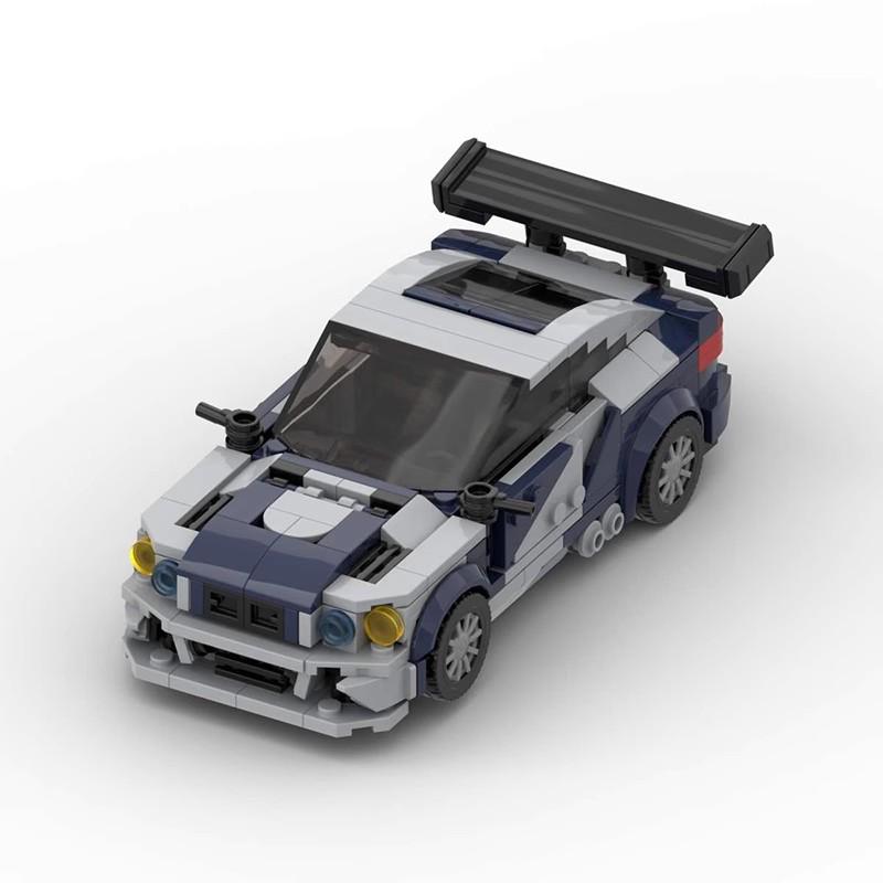 MOC Building Blocks Compatible with Lego Baoma M3 GTR NFS Model Car Toy