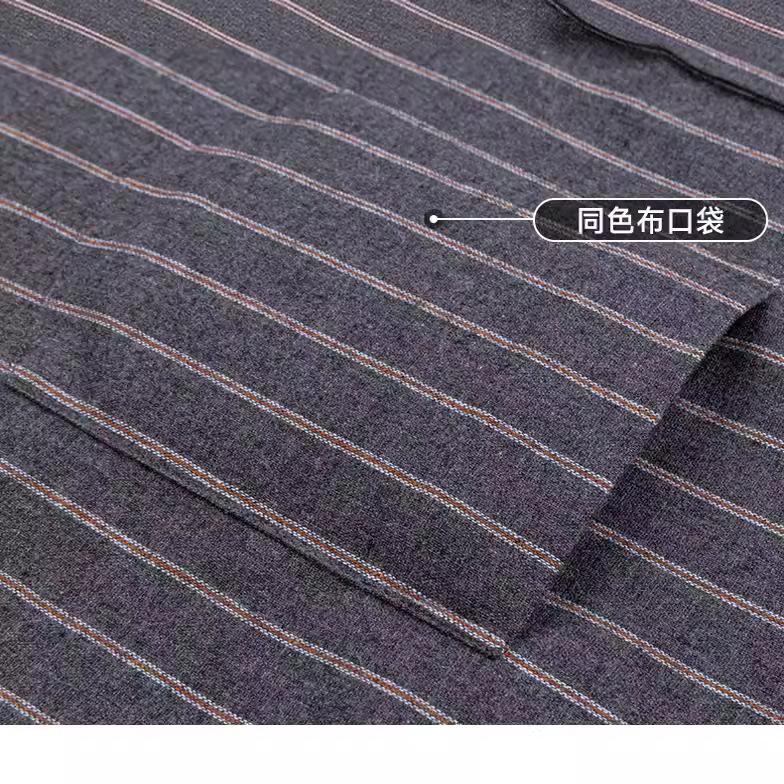 Nové pánské kostkované košile 100% bavlna broušená tkanina s dlouhým rukávem klasický kostkovaný design pruhovaný business ležérní s kapsou regulární střih