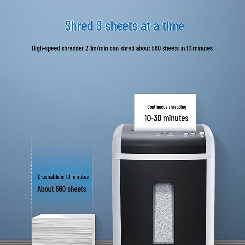 SUNWOOD SD9355 Cross-Cut Shredder CN plug (adapter included)