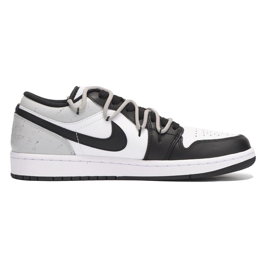 Jordan Air Jordan 1 Low Top Vintage Basketball Shoes Men's Black 553558-132(Team-SBOX)-Random Packaging Bags