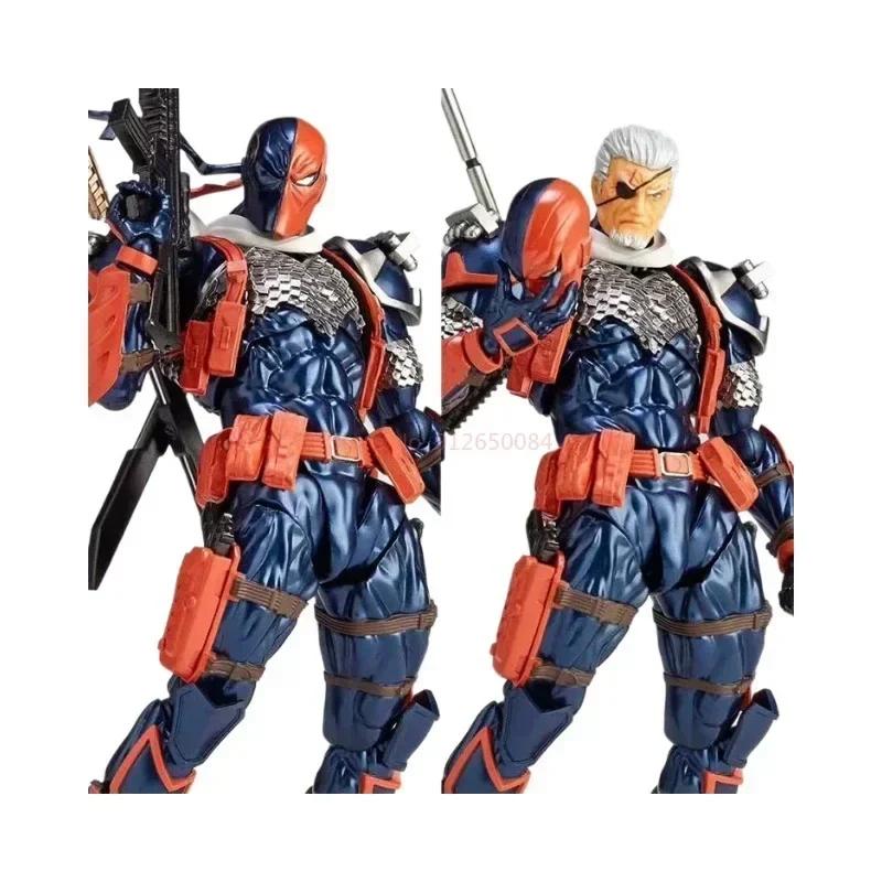 New Arrival Deathstroke 17cm Collectible Action Figure Yamaguchi Style Movable Joints Toy Desktop Decoration Gift