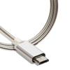 Micro USB Cable, 1M - Silver Metal