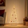 Metal Christmas Tree KUOPIO 90 cm Steel White