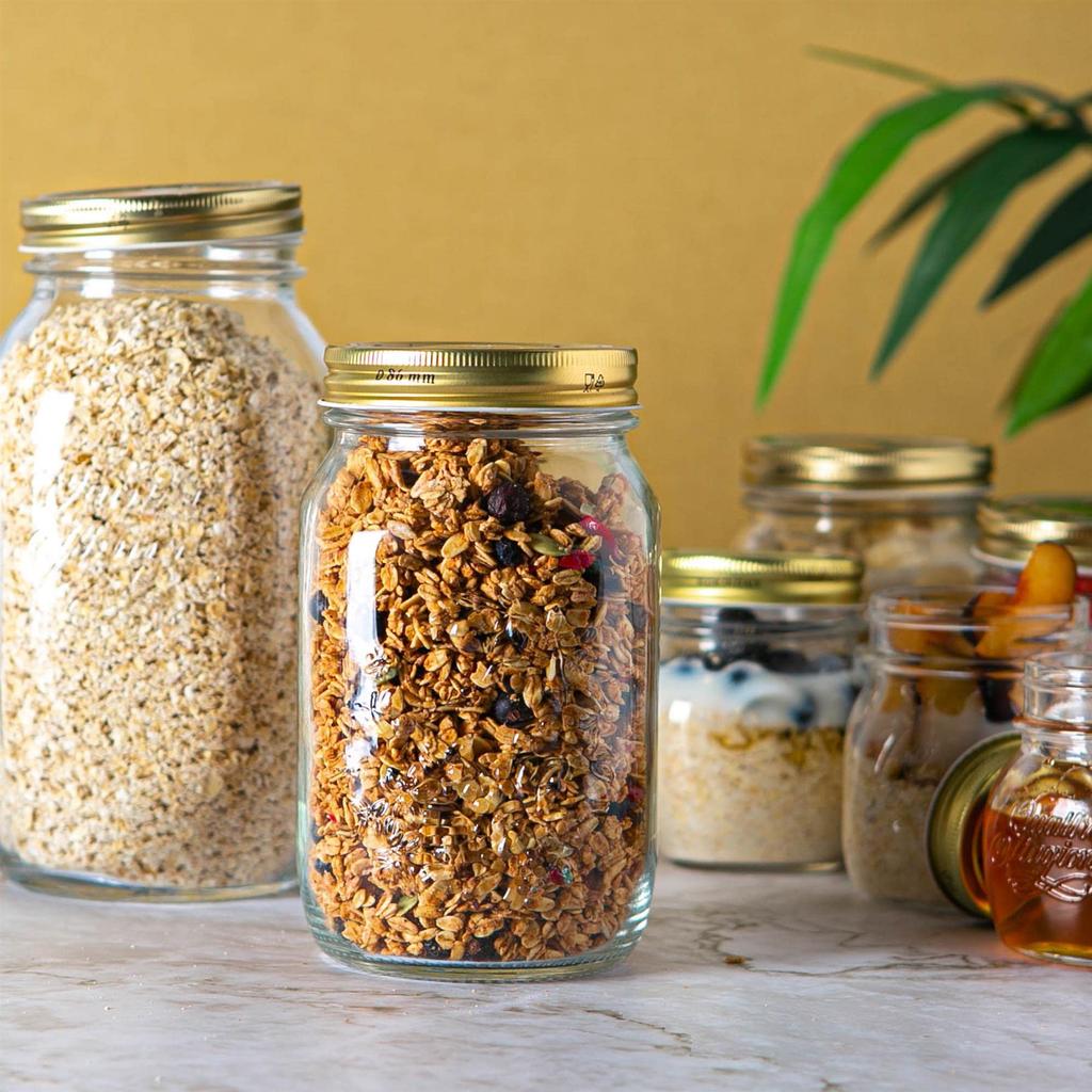 Bormioli Rocco Quattro Stazione Jar 0.5L 3.49750(00235) Italy RBR7903