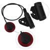 Piezo Guitar Pickup Transducer 6.35mm Transducer Piezo Pickup Tuner for Acoustic Guitar Ukulele Mandolin Part Accessory