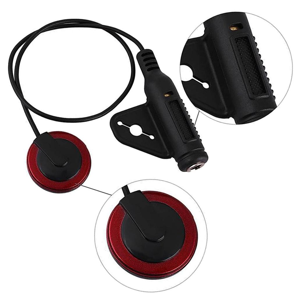 Piezo Guitar Pickup Transducer 6.35mm Transducer Piezo Pickup Tuner for Acoustic Guitar Ukulele Mandolin Part Accessory