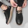 Heißer Verkauf Herren Allround-Flats Echtes Leder Herren Sneaker 2024 Neue Herren Freizeitschuhe Hohe Qualität Herren Outdoor Skate Schuhe