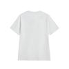 Li-Ning Letter Round Neck Loose Comfortable Casual Simple Atmospheric Short Sleeve T-Shirt Unisex Tops White AHSVA75-2