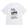 Korean Lucky Hamster Kitten Short Sleeve Printed Tshirt for Unisex and Unisex Cutester Cat Emoji Pattern Casual Tshirt Kawaii Ham