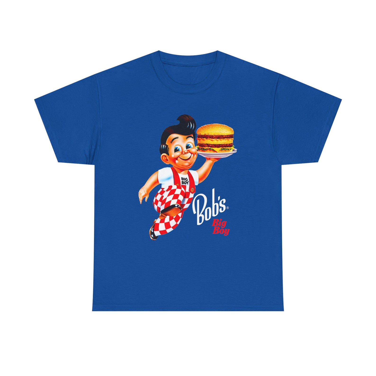 Bob s Big Boy Burger Restaurant Icon T-Shirt 2XL