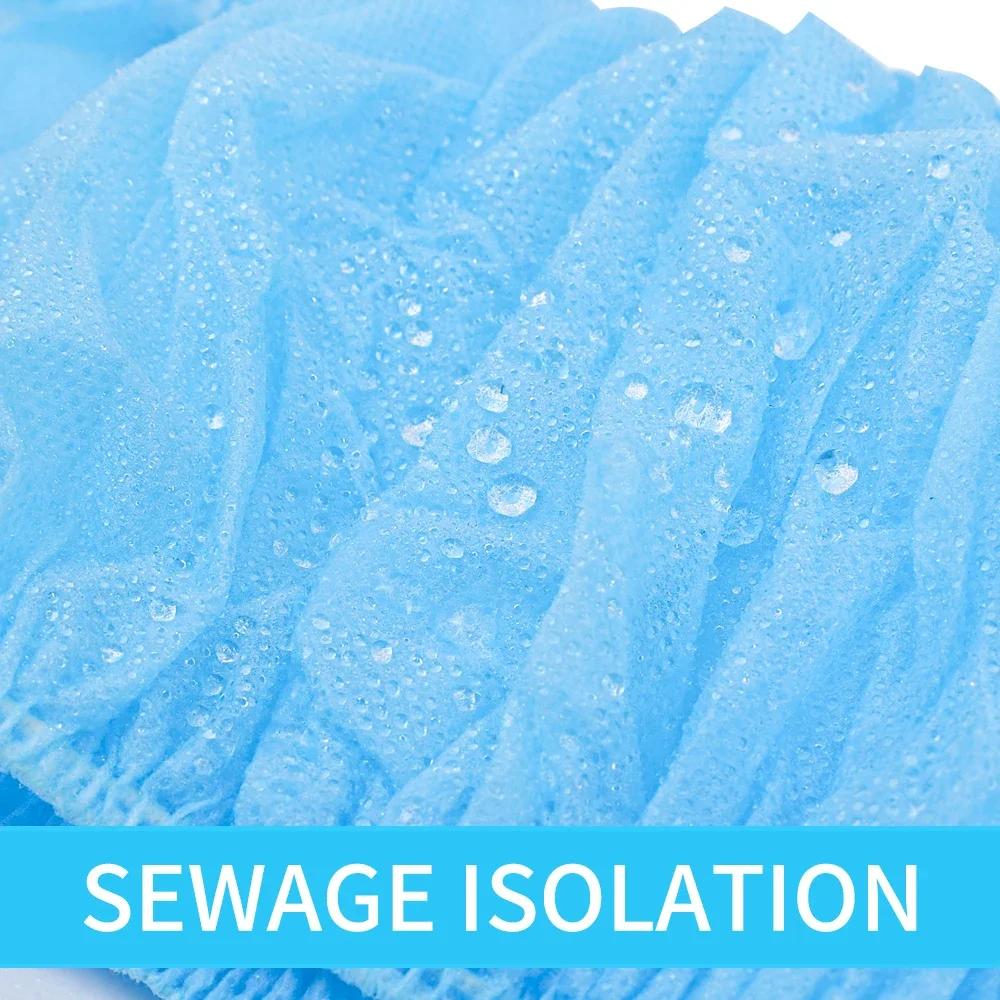 50Pcs Safety Non-Woven Disposable Toilet Seat Pad Portable Waterproof Toilet Paper Pad Maternity Hospital Bathroom Pad Covers Set
