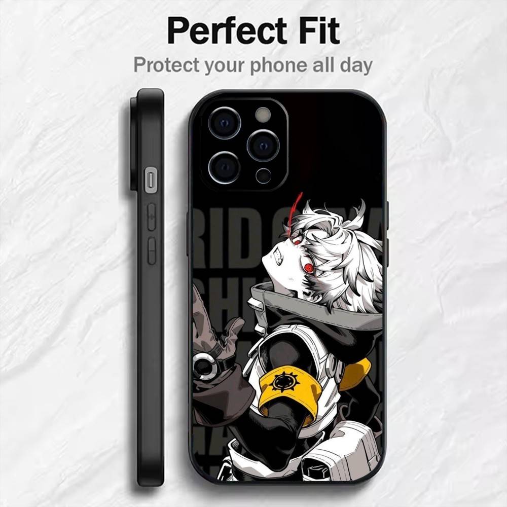 G-Gachiakuta Anime Rudo Handyhülle Für iPhone17,16,15,14,13,12 Plus,Max Weiches Silikon Schwarze Hülle