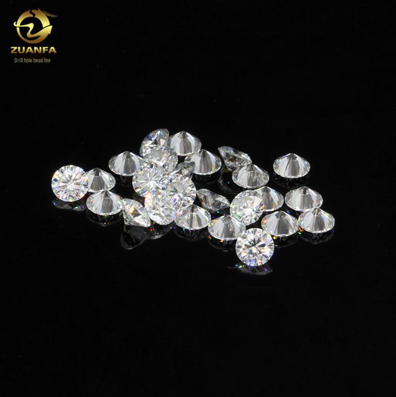 

Муассанит цвета D, огранка 3EX, 8 сердец и стрел, круглая форма 3.25mm (6/pack)