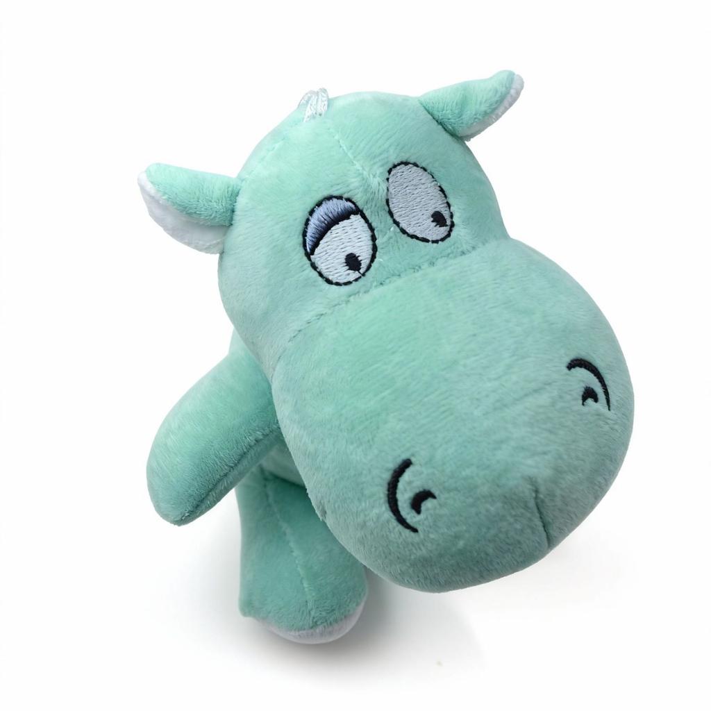 Plush doll seven-inch super soft hippopotamus grasping machine doll small plush toy wedding toss gift