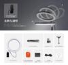 NEEWER RGB LED Ring Light for 24W High Includes 180cm Tripod Stand and Smartphone Full Dimmable 18 Scene Actress Light for Live and Videography