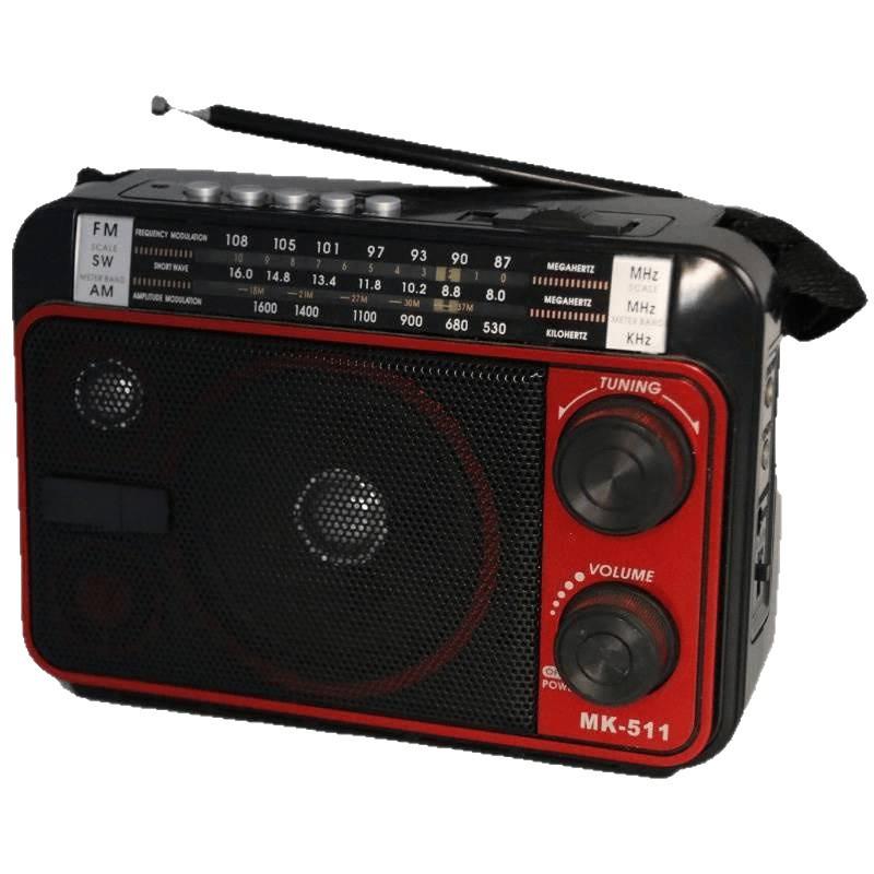 FM/MP3'lü Yeni Tüm Dalga Çok Fonksiyonlu Radyo ve Taşınabilir Hoparlör