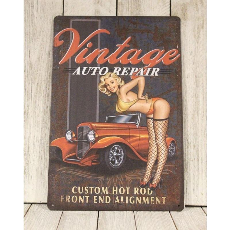 

Retro Beer Metal Wall Sign 20x30cm