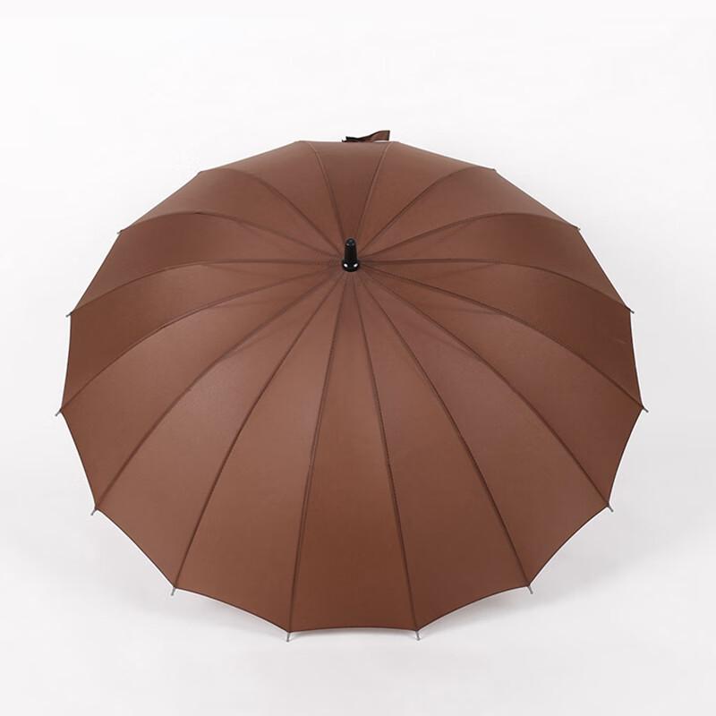 Tian Ai Large Rainbow Semi-Automatic Straight Umbrella