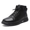 Men's Boots, High Top Casual Shoes, Casual Leather Boots